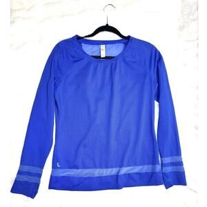 Lole Born in Montreal Long Sleeve Exercise Top Running, Yoga, Gym Women's Medium